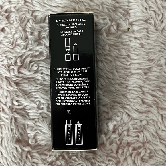 💖3/$15 FENTY Icon The Case Nude Rose Metallic New - Picture 3 of 3